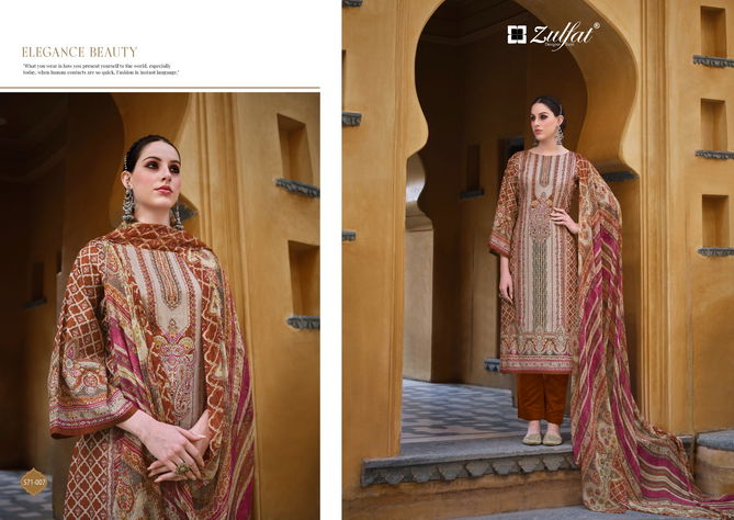 Saima By Zulfat Daily Wear Printed Cotton Dress Material Wholesalers In Delhi
